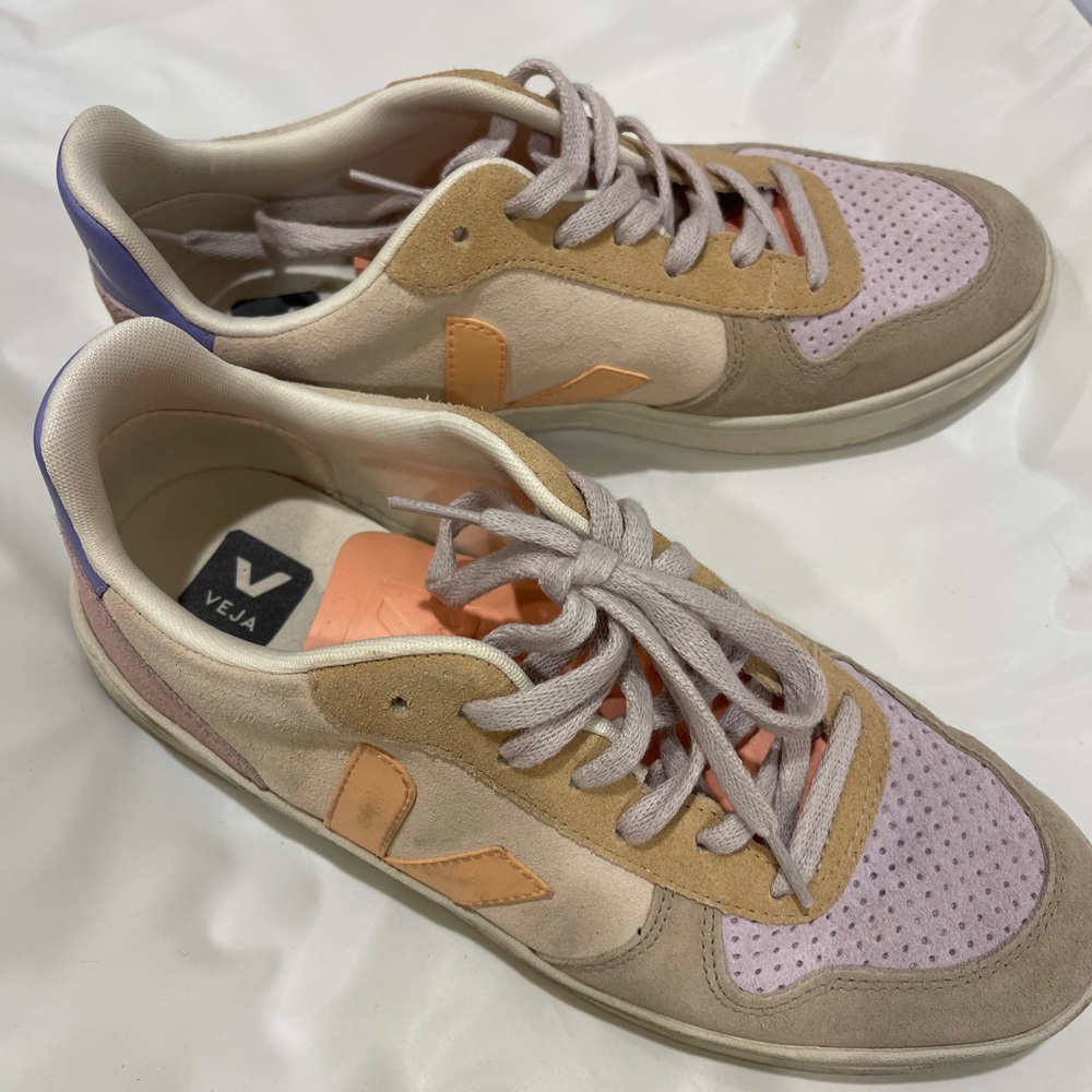 Veja v-10 suede